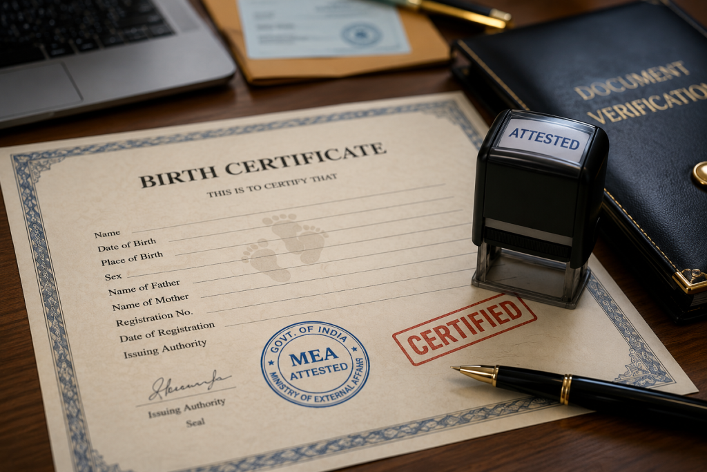 Birth Certificate Attestation Services in Patiala House Courts