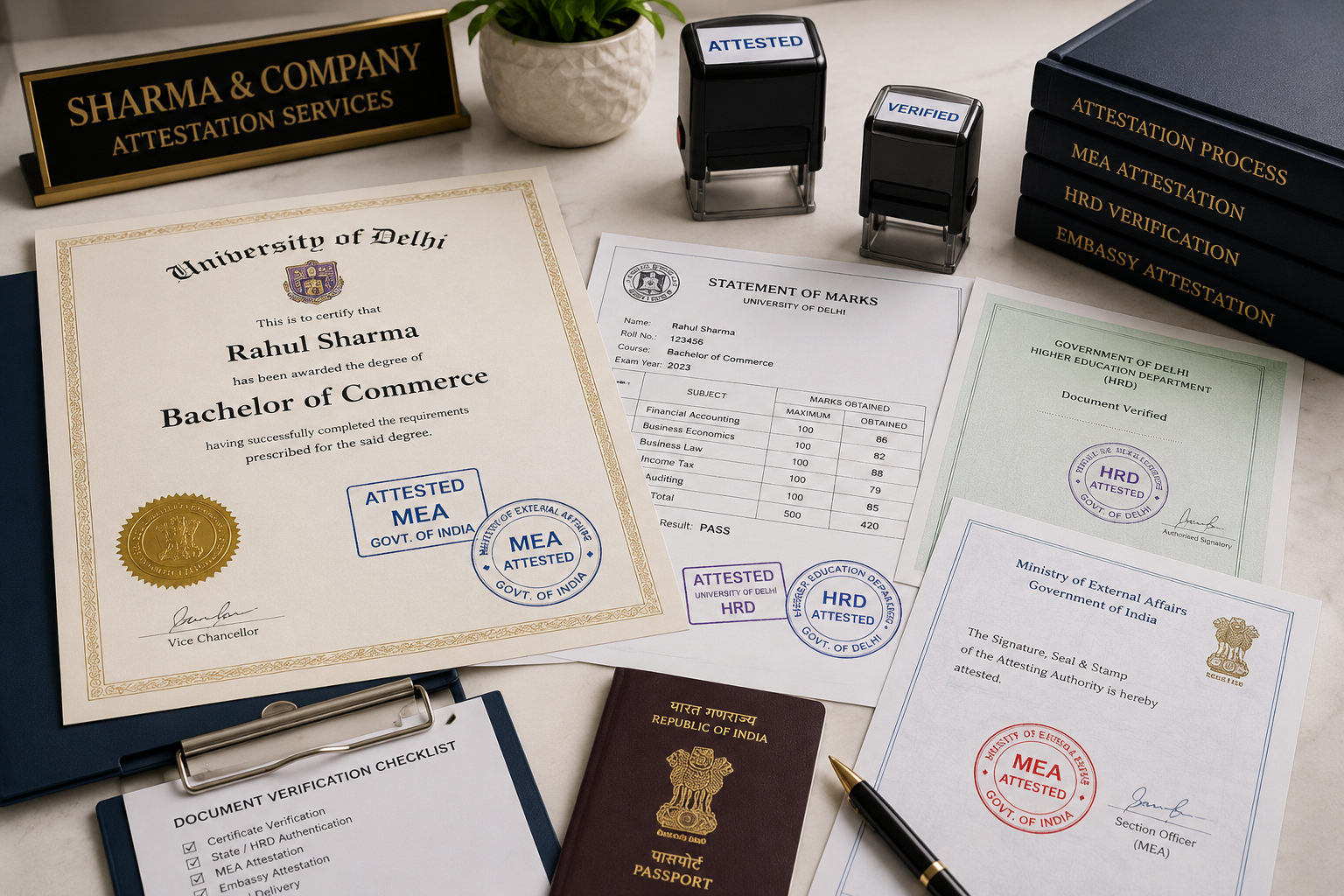 Educational Certificate Attestation in Patiala House Courts