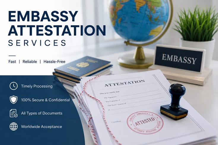 Embassy Attestation Services in India: Process and Documents